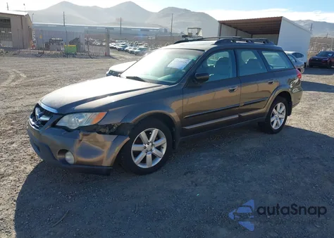 2008 Subaru Outback 2.5I Limited/2.5I Limited L.l. Bean Edition z USA, uszkodzony, nr VIN 4S4BP62C687337477